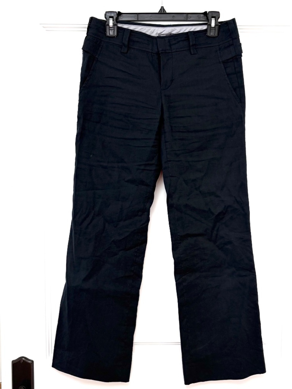 Vince Black Linen Pants - Size 4
